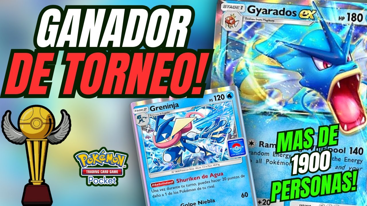 🥇🐉 ¡Este mazo arrasó en el torneo de Pokémon TCG Pocket! - YouTube