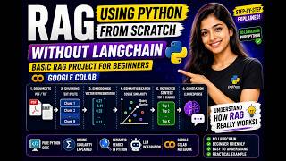 RAG Using Python from Scratch 🤖 | Build Basic RAG Without LangChain in Google Colab
