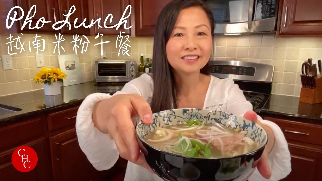 Livestream: Our Memorial Day Weekend Lunch - Pho  我们的国殇节周末午餐，越南米粉 | ChineseHealthyCook
