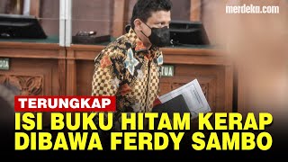 Download Lagu Pengacara Blak blakan Soal Buku Hitam Ferdy Sambo, Ternyata ini Isinya MP3