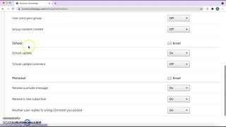 Parent View in Schoology - Notification Updates