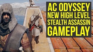 Assassins Creed Odyssey Gameplay High Level Stealth With Hood Outfit More Ac Odyssey Gameplay