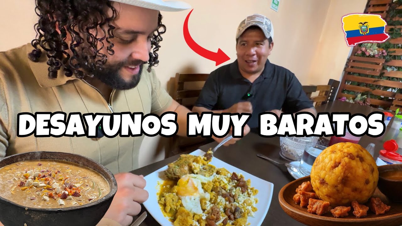 Se vino de MANABÍ a QUITO para salir ADELANTE y lo logró: DESAYUNOS MANABITAS🤤