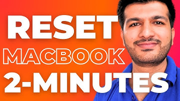 Reset Any Mac in 2 Minutes | How to reset Macbook | How to reset mac mini | Factory reset mac #reset