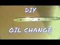 DIY Oil Change:  Mazda CX-5 Using a Hydraulic Jack