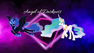 My little pony princess Celestia (Angel of Darkness. speed) edit.