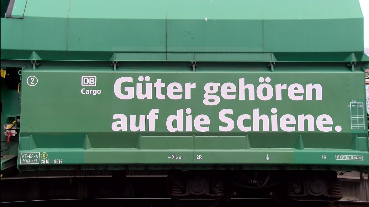 Güter gehören auf die Schiene| Salzzug von Hechingen nach Mengen mit Northrail und HZL/SWEG