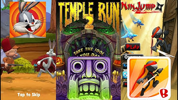 Looney Tunes Dash Vs Temple Run 2 Spoky Summit Vs Nin jump  - Endless Run Gameplay (Android/iOS)