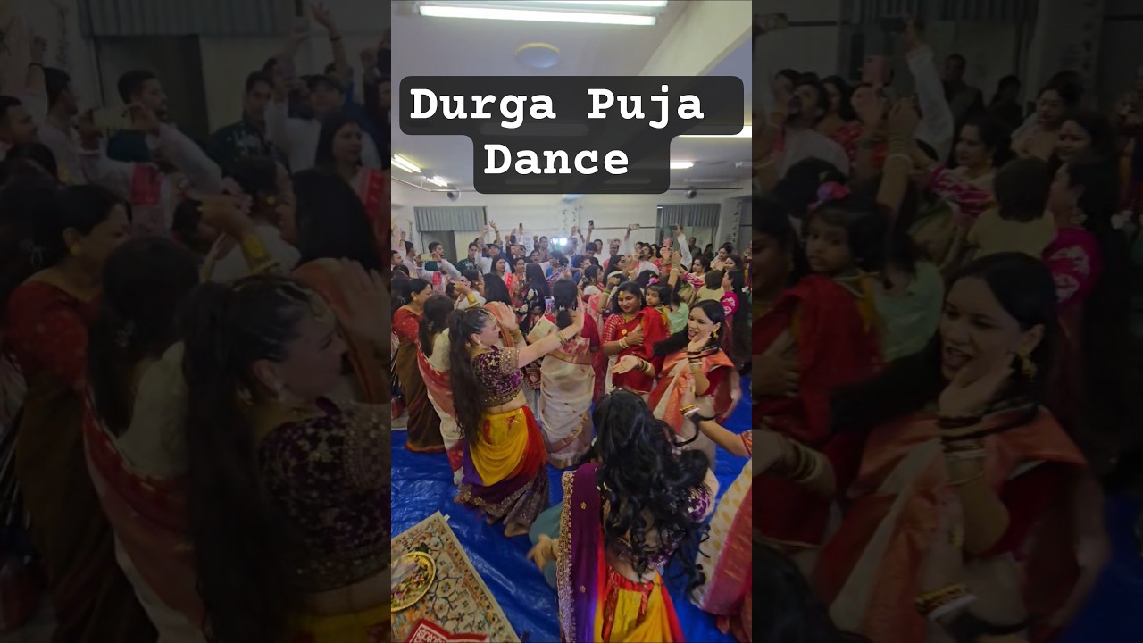 Durga Puja Dance In Japan. #puja #dance #japan #fyp #shorts #viralvideo #tumpa