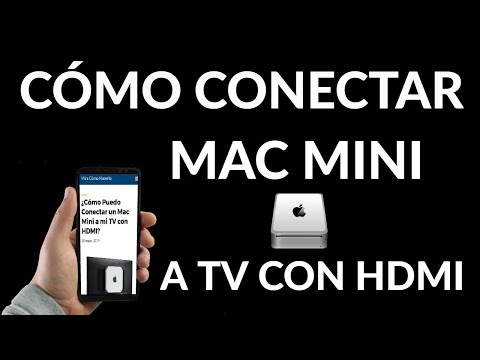 Cómo Conectar Mac Mini a TV con HDMI