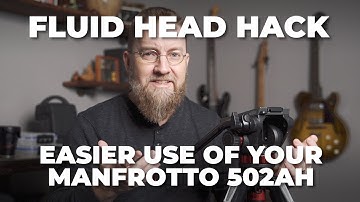 Really Obvious Manfrotto 502AH Fluid Head Tip