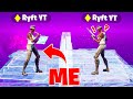 I Got Caught Pretending to be Ryft in Fortnite... (he confronted me)