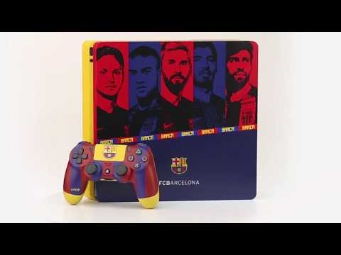 Игровая консоль PS4 ФК Барселона