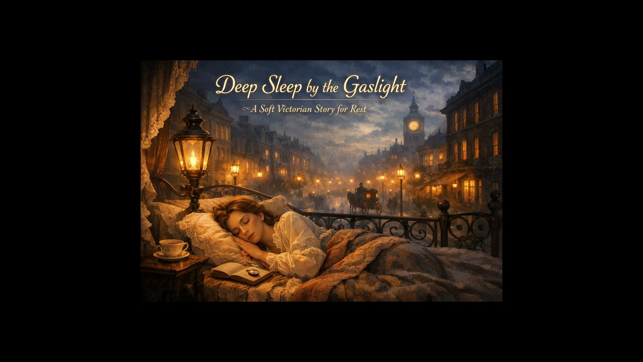 Deep Sleep by the Gaslight | A Soft Victorian Story for Rest
