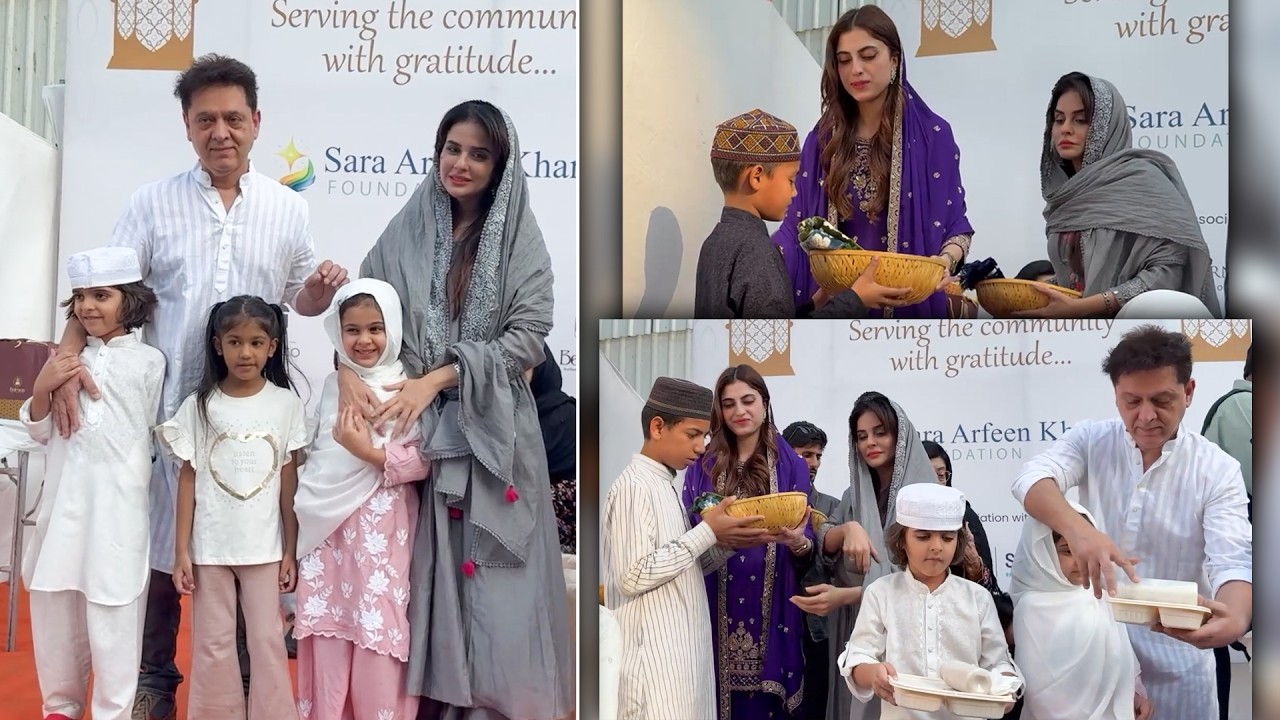 Farrhana Bhatt, Sara Arfeen Khan & Arfeen Khan Celebrate Ramzan Feast With Kids | Eid | Mumbai
