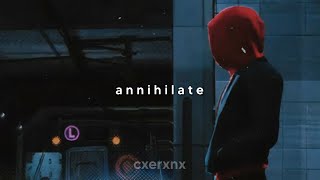 metro boomin, swae lee, lil wayne, offset - annihilate (slowed + reverb) Resimi