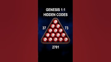 3773 Genesis 1:1 and the Hidden Codes in the Bible #gematria #shorts
