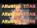 Giant studio  attack on titan  armored titan unboxing