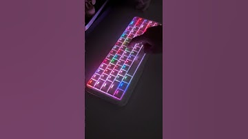 😎Awesome Sound丨Kemove K68 keyboard✨#shorts #mechanicalkeyboard #typingsounds #sound #asmr #backlit