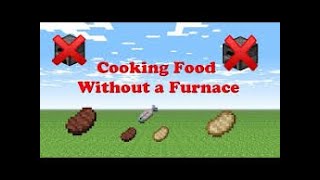 Minecraft Tutorial - Cooked Meat Easy