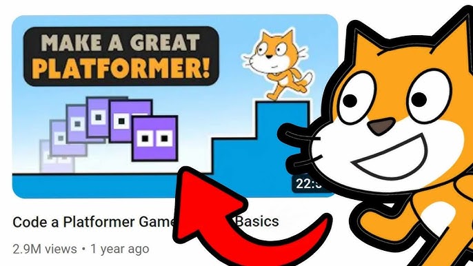 On Griffpatch's getting over it, did anyone notice this easter egg? : r/ scratch