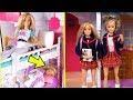 Gemelas Barbie Rutina de Mañana Escolar VS Rutina Fin de Semana