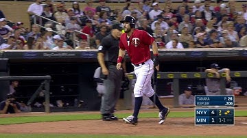 NYY@MIN: Plouffe scores on Kepler
