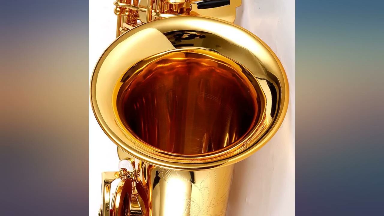 JUUXAAN Alto Saxophone Eb beginner Saxophone includes brush canvas