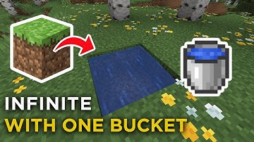 How To Make Infinite Water Source In Minecraft - Full Guide