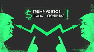 ¿TRUMP Manipula BITCOIN? 🤯 Cómo Aprovechar las Caídas (Estrategia CoinEx + Sorteo $50)