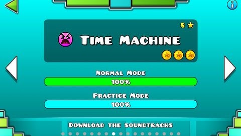 Geometry Dash - Time Machine 100% Complete
