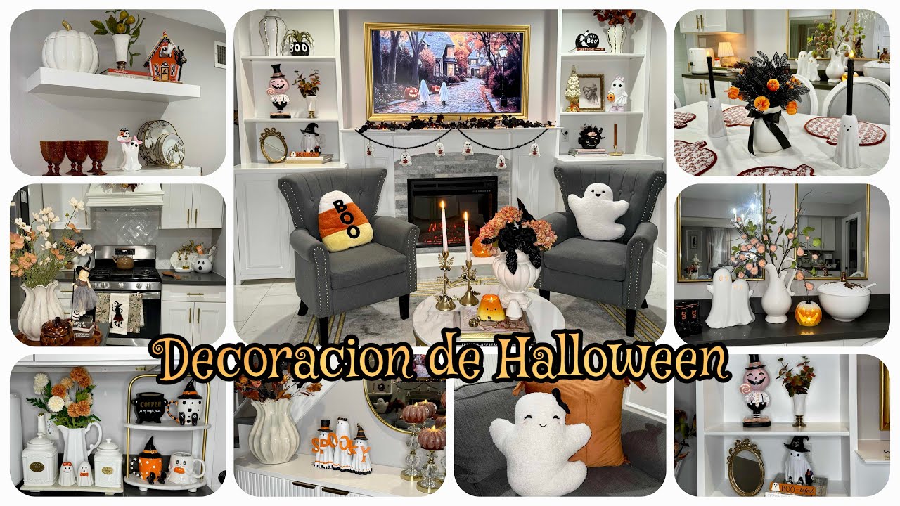 Decoración de Halloween 🎃 y House Tour 2025