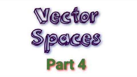 Subspace of a Vector Space / Part 4 / Number Theory & Linear Algebra / BSc Mathematics (In Malayalam