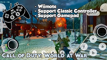 Call of Duty: World at War | Classic Controller | Setting Gamepad | Dolphin Emulator Android