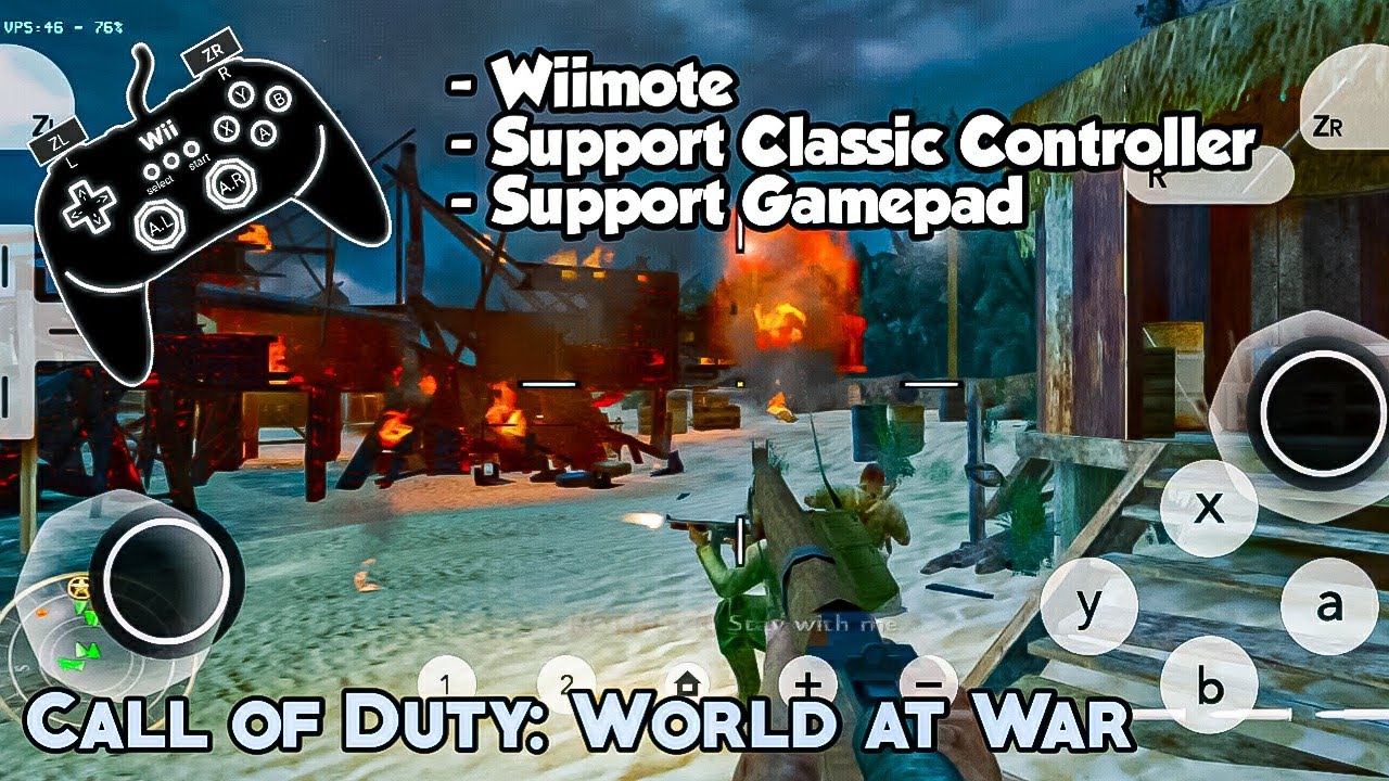 call of duty world at war controller support call of duty world at war controller support