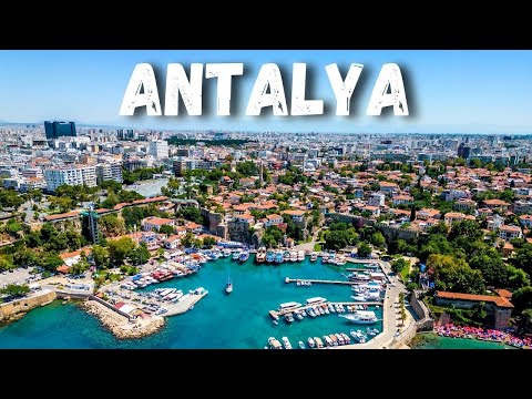 Antalya Kaleiçi - Antalya Tarihi Yapıları ve Sokakları - Antalya Gezilecek Yerler - Antalya Turkey