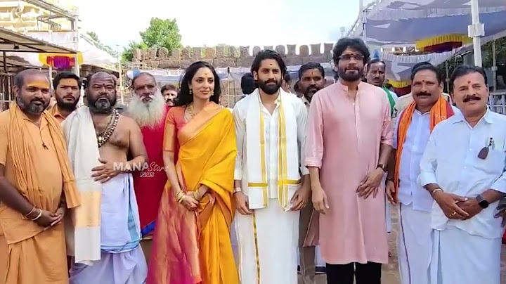 Naga Chaitanya, Sobhita Dhulipala Visits Srisailam Temple | Nagarjuna | Mana Stars Plus