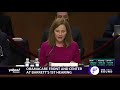 Supreme Court nomination hearings: Amy Coney Barrett and the Affordable Care Act