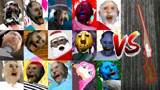 Granny vs Shotgun Battle | Many Granny 1.8 Modes, Including Granny 1.8.8 Halloween and Christmas