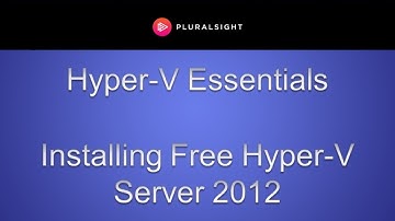 Installing Free Hyper-V Server 2012 in a VMware workstation