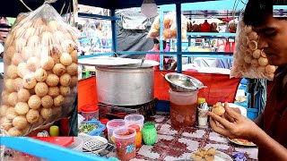 Indian Famous Street food Fuchka (Pani puri/ Golgappa) & Coffee Eating Tasty Food | BD Food of Dhaka