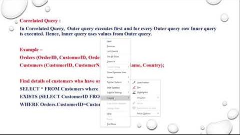 #Lec34:Difference between Joins, Nested Subquery and Correlated   Subquery | Most Imp Concept of SQL