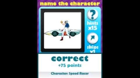 Quizcraze characters level 19 answers