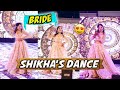 Best sangeet dance performance by bride artist shikha sharma   shikhas wedding vlog 14 day4