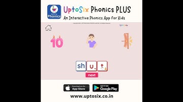 Blending for Reading | UptoSix Phonics PLUS App