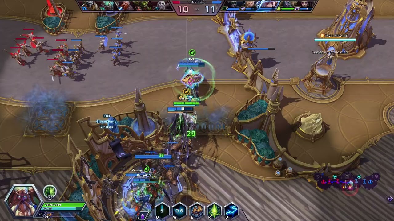 HotS - Я считаю, что Малфурион ужасен как целитель.