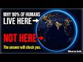 Why the Bottom Half of Earth is Empty.