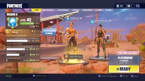 Season 5 gameplay PLAYGROUND 1v1s and siper battles