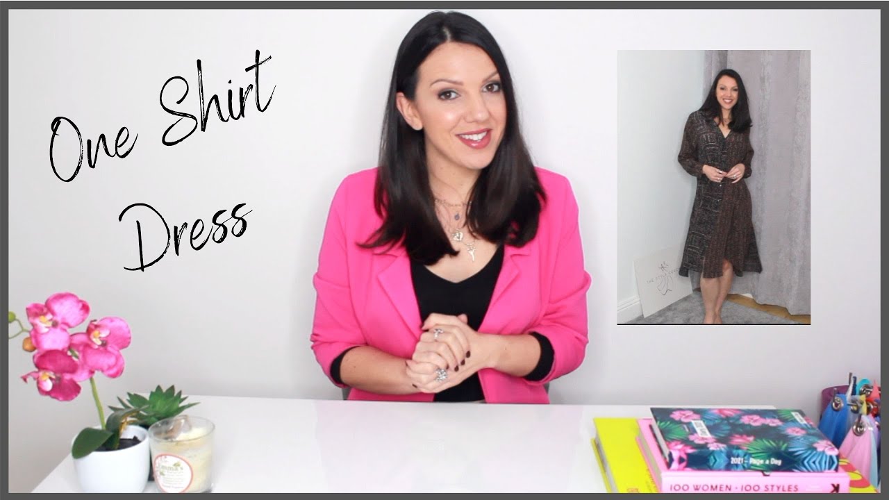 How To Style A Shirt Dress