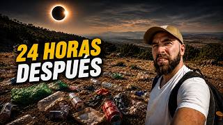Investigué qué dejaron miles de personas tras el eclipse